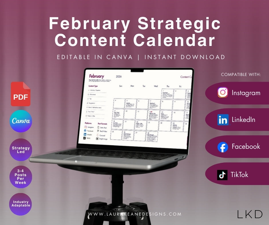February Strategic Content Calendar