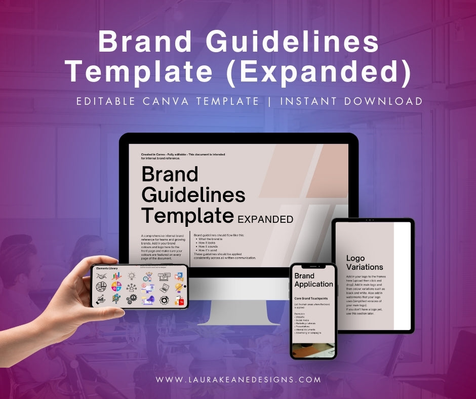 Brand Guidelines Template (Pro - Expanded)
